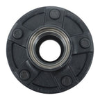 2 Pack 5-lug 5'' wheel hub kits & 8.25-inch round #84 Spindles -7 Pieces/set