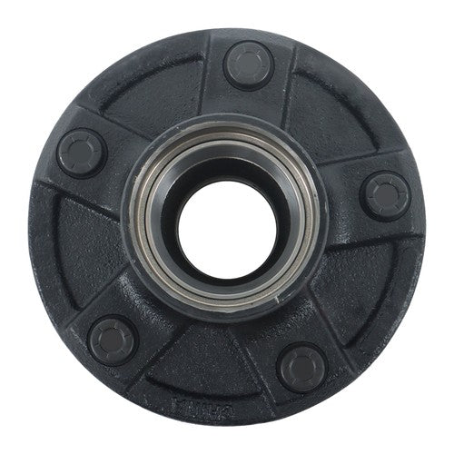 2 Pack 5-lug 5'' wheel hub kits & 8.25-inch round #84 Spindles -7 Pieces/set