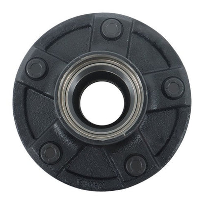 2 Pack 5-lug 5'' wheel hub kits & 8.25-inch round #84 Spindles -7 Pieces/set