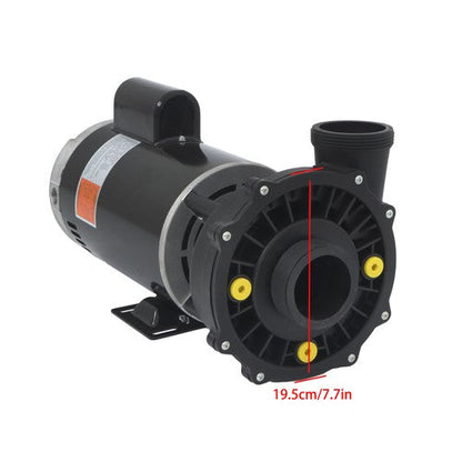 5HP Spa Pump 230V Two-Speed Spa Pump System 3722021-1D 56Y-Frame Black