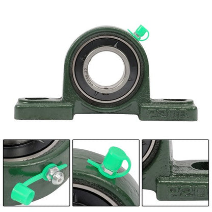 10 × UCP206-20 Pillow Block Bearing 1-1/4" Bore 2 Bolt Self-Aligning Solid Base