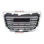 New Chrome Plastic Front Upper Bumper Grille Fit For GMC Terrain SLT 2016 2017