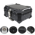 22L Black Motorcycle Luggage Waterproof Tail Box Scooter Trunk Storage Top Case