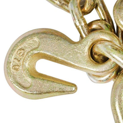 FIT For G70 5/16" V-Chain Bridle w/ 15" Large J Hooks,J-Hook w/ Grab Hooks 3' US