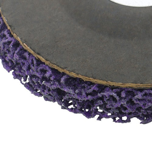 10 Pack: 4-1/2" x 7/8" Diamond Discs Stripping Wheel (5 pcs purple & 5 pcs blue)