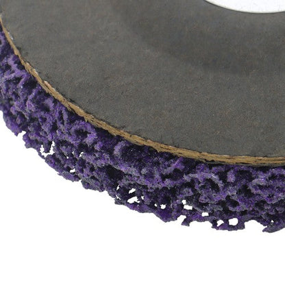10 Pack: 4-1/2" x 7/8" Diamond Discs Stripping Wheel (5 pcs purple & 5 pcs blue)