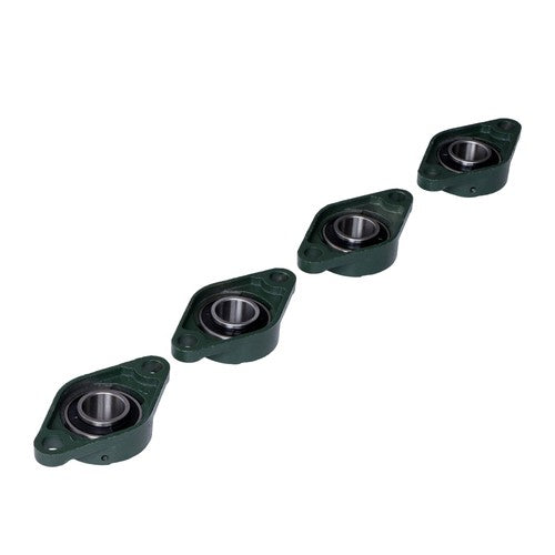UCFL206-20 Self Alignment Pillow Block Bearing 1-1/4" Bore Solid Base 4pcs ﻿