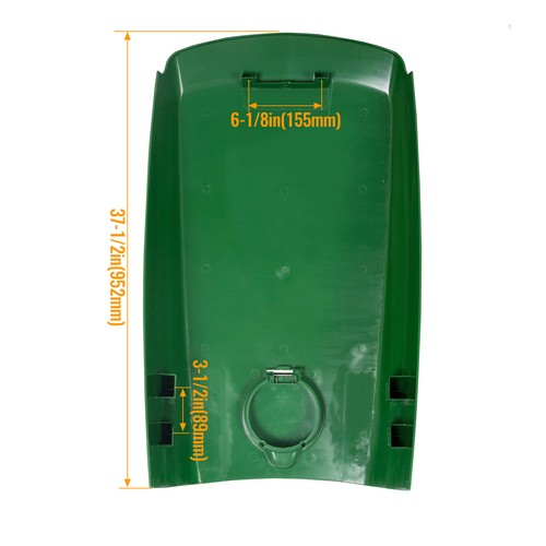 Upper Hood W/Fuel Door For John Deere 4200 4210 4300 4310 4400#LVU12062 LVU10816