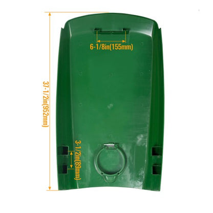 Upper Hood W/Fuel Door For John Deere 4200 4210 4300 4310 4400#LVU12062 LVU10816