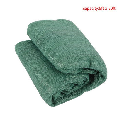 Dark Green 5FT by 50FT Heavy Duty Garden Privacy Fence Barrier Net With Zip Ties