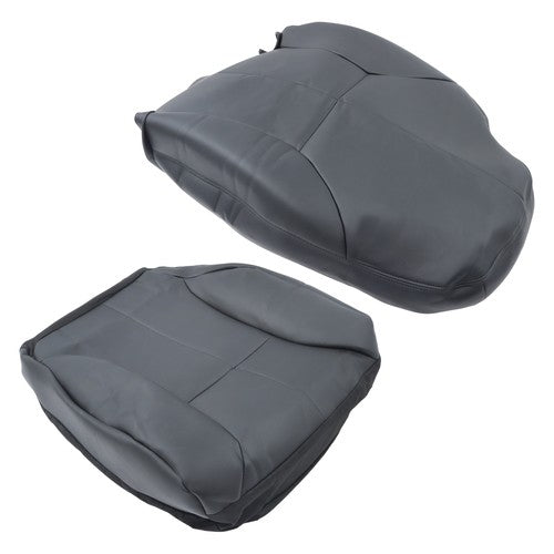 Black Driver Bottom & Top Seat Cover For Dodge Ram 1500 2500 3500 SLT 1998-2002