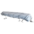12ft������������������56inch Grey 210D Jon Boat Cover Water Proof Trailerable For Jon Boat