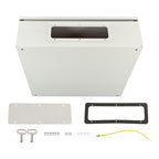 Electrical Enclosure 20x20x6" Carbon Steel IP65 Wall Mount Junction Box w/ Lock