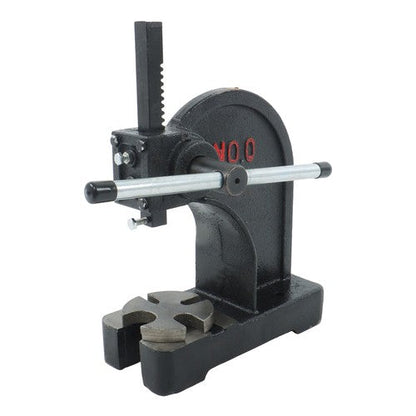 Manual Desktop Press Lever Mountable Bearing Cast Iron Arbor Press 0.5 Ton