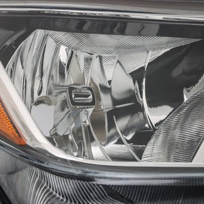 For Nissan Versa S SV 20-21 OE Pair LH+RH Headlight Assembly Set Chrome Housing
