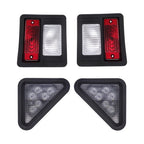 For Bobcat S150 S175 S250 S300 Front LED & Standard Rear Light Kit Compatible