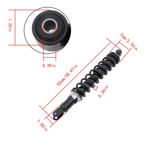 52400-HR3-A21 For Honda Rancher & Foreman TRX420 2014-2023 Rear Shocks