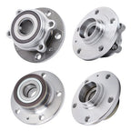 4pcs Front Rear Wheel Bearing Hub FWD For Volkswagen Passat Jetta Tiguan Audi TT