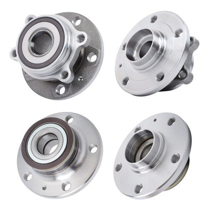 4pcs Front Rear Wheel Bearing Hub FWD For Volkswagen Passat Jetta Tiguan Audi TT
