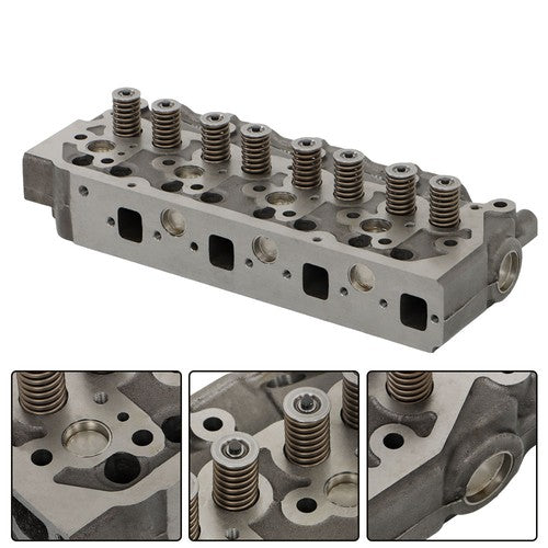 New Complete Cylinder Head Assy & Full Gasket Kit For Mitsubishi S4L S4L2 Engine
