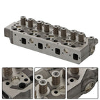 New Complete Cylinder Head Assy & Full Gasket Kit For Mitsubishi S4L S4L2 Engine