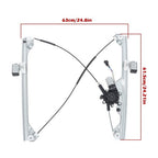 1 Pair Window Regulator w/ Motor For Chevy Silverado GMC Sierra 2007-2014