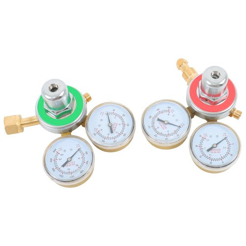 Brass Oxygen Regulator CGA540 + Acetylene Regulator CGA-200 Fit For Victor