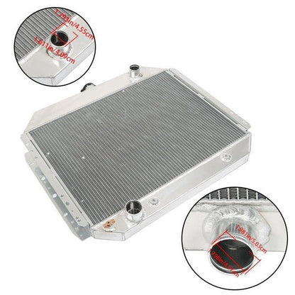 3 Row Aluminum Radiator Fit For Ford 78-79 Bronco 1970-1979 F-100/F-250/F-350 V8