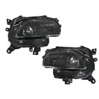 Left + Right Side Front Headlights Headlamps For Jeep Cherokee 2014-2018 Clear