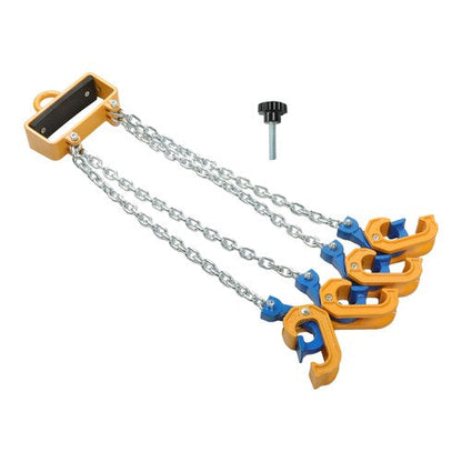 Chain Drum Lifter 4400 lbs Loading Capacity for 55 Gallon Drums Forklift Hoist