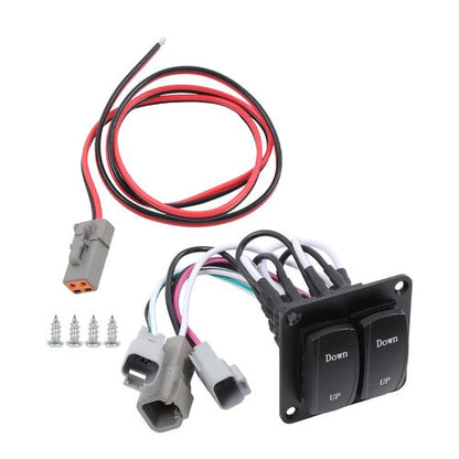 10222-211D 10222211D Marine Trim Tab Double Rocker Switch Kit NEW
