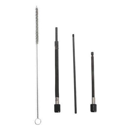 19PC Diesel Injector Seat Cleaning Set Engines Injector Seat Cleanner Brush Kit