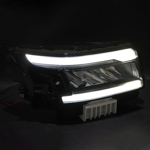 Clear Full LED Passenger Black For Nissan Frontier 2022-2024 Headlight Headlamp