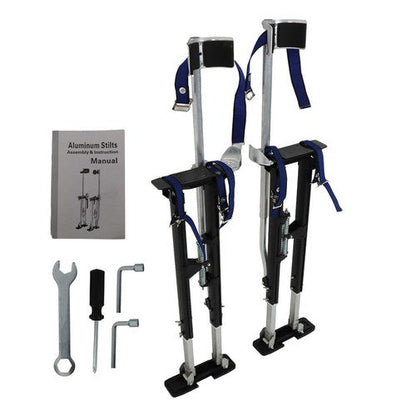 Drywall Stilts 36" - 48" Adjustable Aluminum Alloy For Painting Electrical Stilt