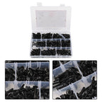 380Pcs Self Tapping Phillips Screws Kits #8 #10 Stainless Steel 410 With Box