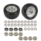 2 Pack 11x6.00-5 Flat Free Tire And Wheel Solid Rubbe For Mower Tires
