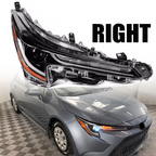 Right passenger LED Headlight For 2020-2022 Toyota Corolla L LE 81110-02S30