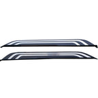 Side Step Bars Running Boards Nerf Bar Aluminum 2PCS for 2019-2024 for Toyota RAV4