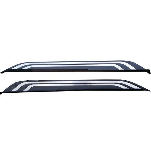 Side Step Bars Running Boards Nerf Bar Aluminum 2PCS for 2019-2024 for Toyota RAV4