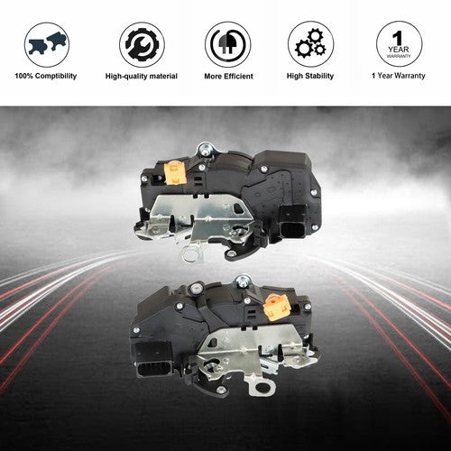 For GMC Sierra Chevy Silverado 1500 Door Lock Actuator Latch Front Left & Right