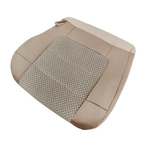 Brown Two-Tone/Fabric Driver Bottom Seat Cover Suit For Ford F150 XLT 2000-2003