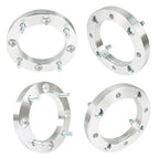 Wheel Spacers 4x156 1" 131mm M12x1.5 Silver 4Pcs For Polaris Polaris RZR 2015+