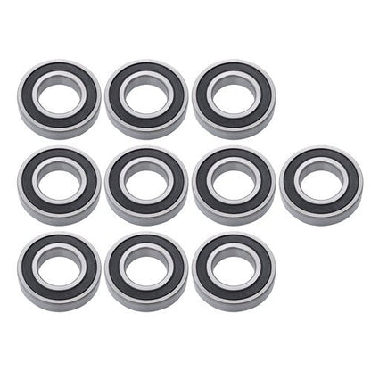 10 Pcs Premium 6208 2RS ABEC3 Rubber Sealed Deep Groove Ball Bearing 40x80x18mm