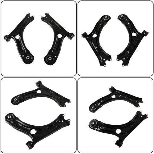 For 12-19 Volkswagen Beetle 12-21 Passat 2pc Front Control Arm w/ Bushing New