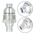 Male Female Flat Face Coupler Kit For Bobcat Loader Excavator 7246790 6667807