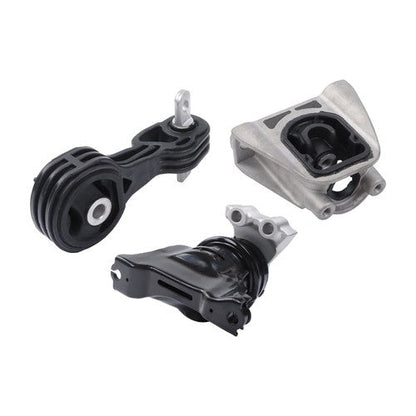 For Honda Civic 1.3L Hydraulic 2006-2011 3PC Engine Motor Auto Trans Mounts