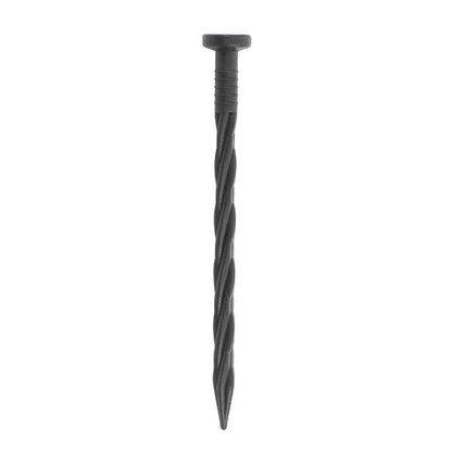 No Dig Lawn Border L-shaped Lawn Garden Edging Kit With Anchoring Spikes Plastic