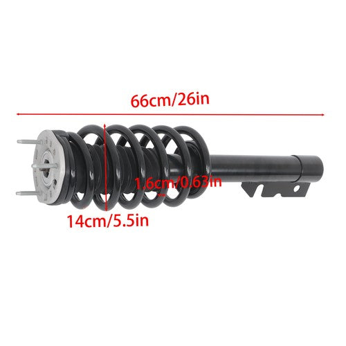 2x Front Shock Absorber 68544611AG 68374980AE For Jeep Grand Cherokee 21-24