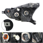 Headlight Halogen For Nissan Versa S SV 2020-2021 Headlamps Assembly RH Chrome
