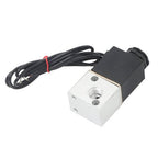 1/8 inch 3 way zero pressure differential air-water electric solenoid valve 12V